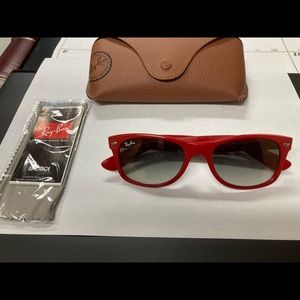 Men’s RAYBAN RED GLASSES FULLY AUTHENTIC